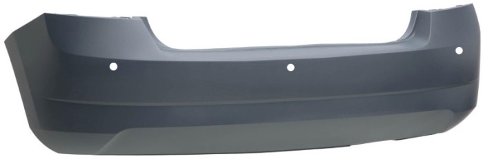 Bara spate Skoda Fabia, 12.2014-09.2018, Model Hatchback, cu 3 gauri pentru Senzori de parcare (PDC); gata de vopsit (fara primer), Aftermarket