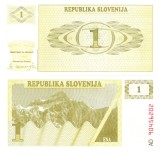 Slovenia 1 Tolar 1990 P-1 UNC