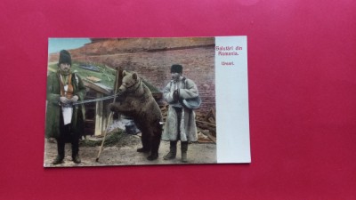 Salutari din Romania Etnic Tigan Zigeuner cig&amp;aacute;ny gypsi Ursari Tigani foto