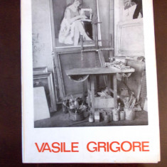 VASILE GRIGORE- ALBUM, catalog al expozitiei personala din 1987 format mare, r5a