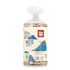 Rondele de orez expandat cu sare LIMA eco 100g Lima