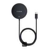Cumpara ieftin Incarcator Wireless Baseus Mini4 Qi2, 15W, 1 port, Negru