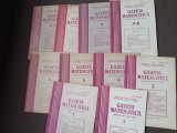 GAZETA MATEMATICA NR 1-12 /1987 NUMAR COMPLET