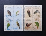 Cuba 1970 Crăciun 1970/71 Fauna Păsări Endemice Două Blocuri 4v (1c &amp; 13c) Ștampilat Habana - A90