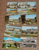 Lot 9 carti postale Lugoj circulate necirculate jud Timis, Printata, Romania de la 1950