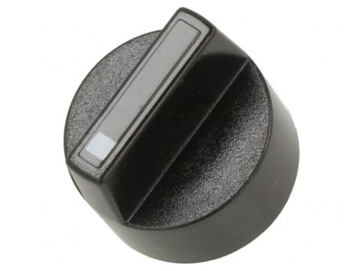 Buton rotativ negru &amp;Oslash;18mm foto