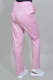 Pantalon medical unisex Clio - stretch XXL 260 - Roz pudra