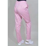 Pantalon medical unisex Clio - stretch XL 260 - Roz pudra