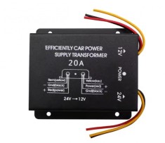 Convertor Coborator de Tensiune 24V - 12V, 20A, 240W &ndash; Solutia Fiabila pentru Alimentarea Dispozitivelor din Rulote si Camioane