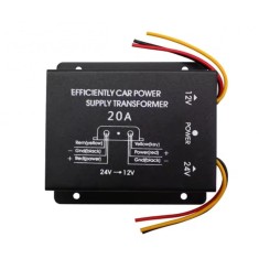 Convertor Coborator de Tensiune 24V - 12V, 20A, 240W &ndash; Solutia Fiabila pentru Alimentarea Dispozitivelor din Rulote si Camioane