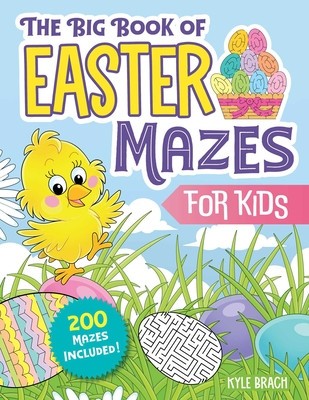 The Big Book of Easter Mazes for Kids: 200 Mazes Included (Ages 4-8) (Includes Easy, Medium, and Hard Difficulty Levels) foto