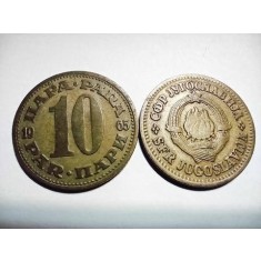 Iugoslavia 1965 - 10 para, circulata