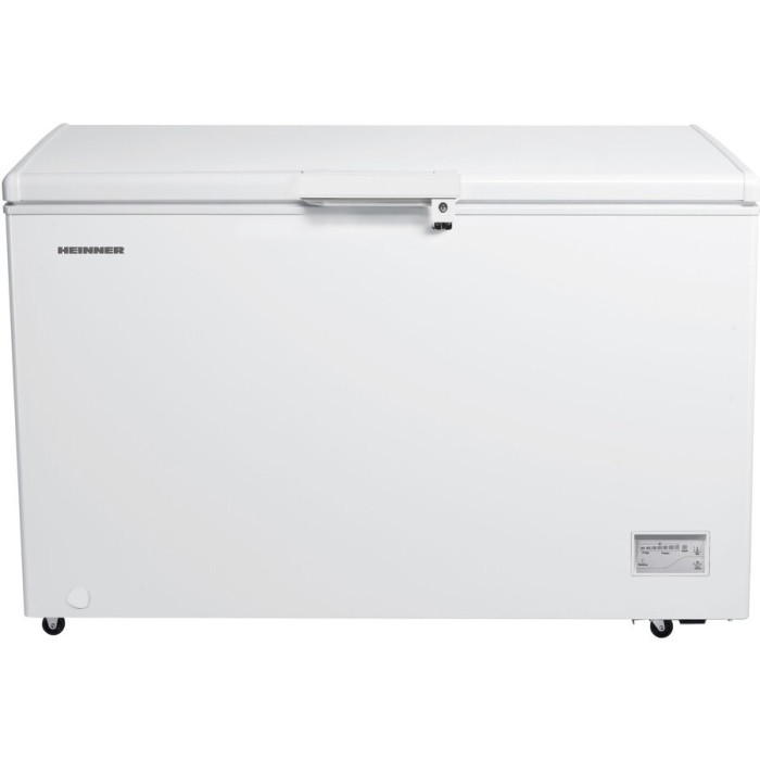 Lada frigorifica Heinner HCF-HM371CE++, 371 l, Clasa E, Control Electronic, Iluminare LED, Alb