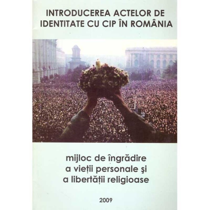 - Introducerea actelor de identitate cu cip in Romania. Mijloc de