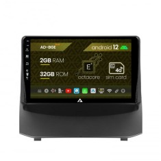 Navigatie Ford Fiesta (2009-2012), Android 12, E-Octacore 2GB RAM + 32GB ROM, 9 Inch - AD-BGE9002+AD-BGRKIT131-0912