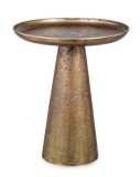 Cumpara ieftin Masuta cafea metal auriu vintage Kulvir &Oslash; 39 cm x 46 h