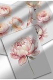 WF-SET8|Set de 3 postere cu flori &icirc;n acuarelă, artă botanică de perete, imprimeuri digitale pe p&acirc;nză, model floral minimalist | 3 x A4 (21 x 29.7 cm)