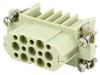 Conector HDC Inserturi Contact Mamă Han D 15 PIN 15 PE