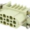 Conector HDC Inserturi Contact Mamă Han D 15 PIN 15 PE