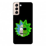 Husa compatibila cu Samsung Galaxy S21+ Plus Silicon Gel Tpu Model Rick And Morty Alien