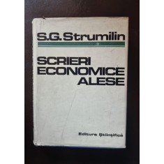 Scrieri economice alese- S. G. Strumilin