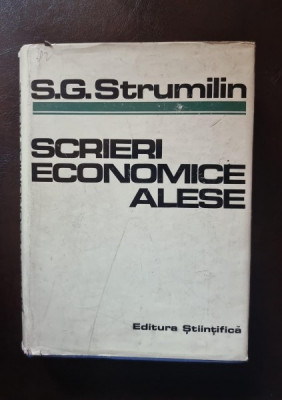 Scrieri economice alese- S. G. Strumilin foto
