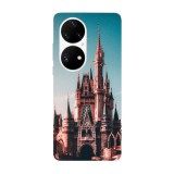 Husa compatibila cu Huawei Nova 9 model Disney Castle, Silicon, TPU, Viceversa