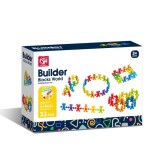 Joc de constructie STEAM - Animalute vesele (32 piese), Bufnitel