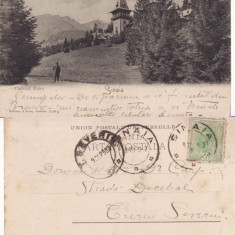 Sinaia (clasica) - Castelul Peles Casa Regala -clasica, 1902