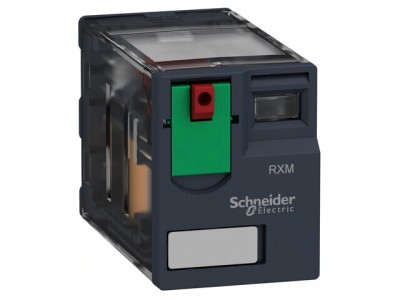 Releu electromagnetic 4PDT 6A 250VAC cu soclu foto
