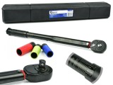 Set cheie dinamometrica 1/2&quot; 28-210Nm cu prize din aluminiu, Geko G10068