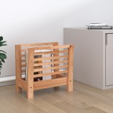 VidaXL Suport pentru reviste, 40x26,5x38,5 cm, lemn masiv de nuc