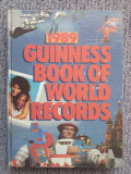 Guiness book of World Records 1989, 448 pag, cartonata, stare f buna