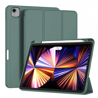 Husa pentru Apple iPad Pro 11 (2022) / Pro 11 (2021) / Pro 11 (2020) / Pro 11 (2018), Techsuit, Flex Trifold, Verde foto