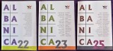 Set 3 reviste ALBANICA nr. 22, 23 si 25 / 2024-2025, Asociatia Liga Albanezilor din Romania