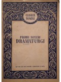 Al. Niculescu (ed.) - Primii nostri dramaturgi (Editia: 1956)