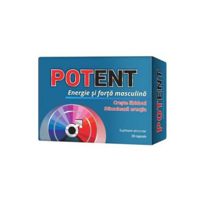 Supliment Alimentar Potent 30cps, Cosmo Pharm foto