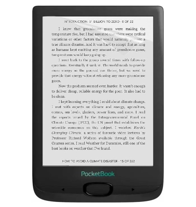 Folie Duragon, pentru PocketBook Basic 4, Kit inclus, Silicon Premium