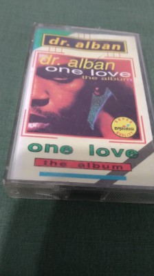 CASETA AUDIO DR. ALBAN -ONE LOVE ORIGINAL FOARTE RARA !! foto
