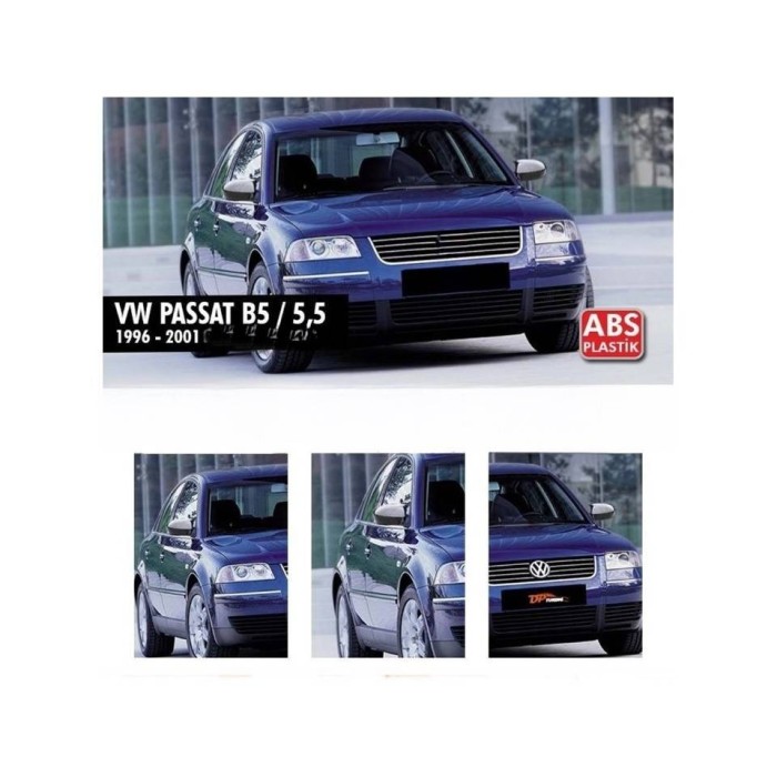 Set capace tip batman compatibil VW Passat B5 1997-2005 fara semnalizare in oglinda &reg; ALM