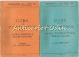 Curs Pedagogie I+II Strachinaru Vaideanu (1974, Iasi) - Manual Pedagogic, 2 Vol.