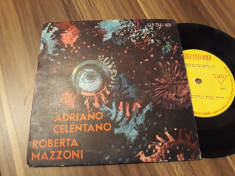 VINIL COLECTIE ADRIANO CELENTANO\ROBERTA MAZZONI ELECTRECORD 1966 STARE FB foto