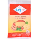 Pungi pentru Alimente Bag it, 25x30cm, Capacitate 4L, 50 Bucăți, Transparent, Oem