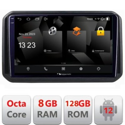 Navigatie Suzuki Ignis 2016- 5960Pro-IGNIS16 Android Octa Core Qualcomm 2K Qled 8+128 DTS DSP 360 4G Optical CarStore Technology foto