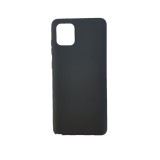 Husa compatibila cu Samsung Galaxy A02s- Silicon Slim, Negru, ALC MOBILE