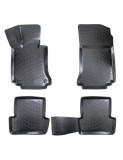 Set covorase auto din cauciuc tip tavita Mercedes C Class W204 2007-2014