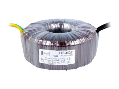 Transformator Toroidal 450VA 230V 24V 9.37A foto