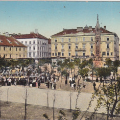 CP Timisoara Jenő herceg-tér Piaţa Prinţul Eugen ND (1912)