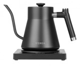 Cumpara ieftin RESIGILAT - Fierbator electric ECG Forza 8000 Pour over Nero, 1200 W, 1 litru, otel inoxidabil, negru mat
