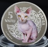 Vanuatu 5 Vatu 2015 UNC Sfinx 40mm, Australia si Oceania